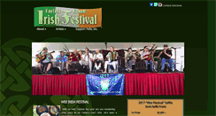 Desktop Screenshot of irishfestival.org