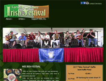 Tablet Screenshot of irishfestival.org